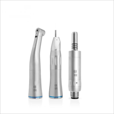China 5Internal Water Spray Pneumatic To Provide Lighting Low Speed Handpiece Kit Air Motor 1:1 Contra Angle Straight Ha supplier